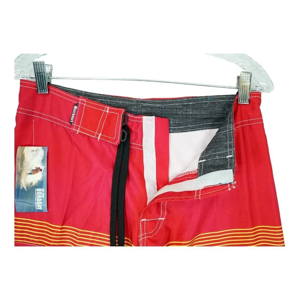NWT Boracay Swim Trunks Shorts Multicolor Polyester Size‎ 30